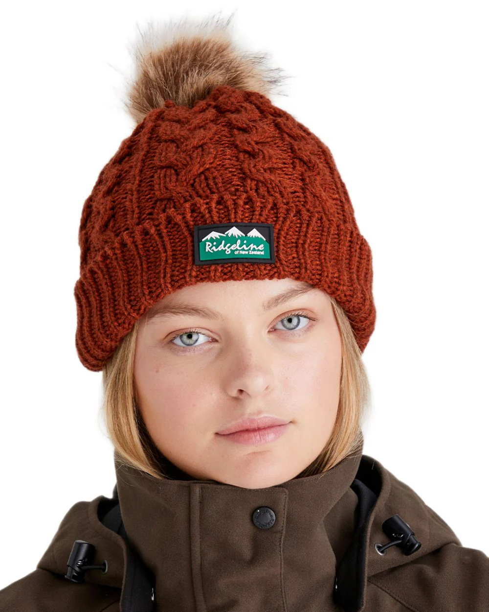 Ridgeline Nordic Fleck Bobble Hat - Image 2