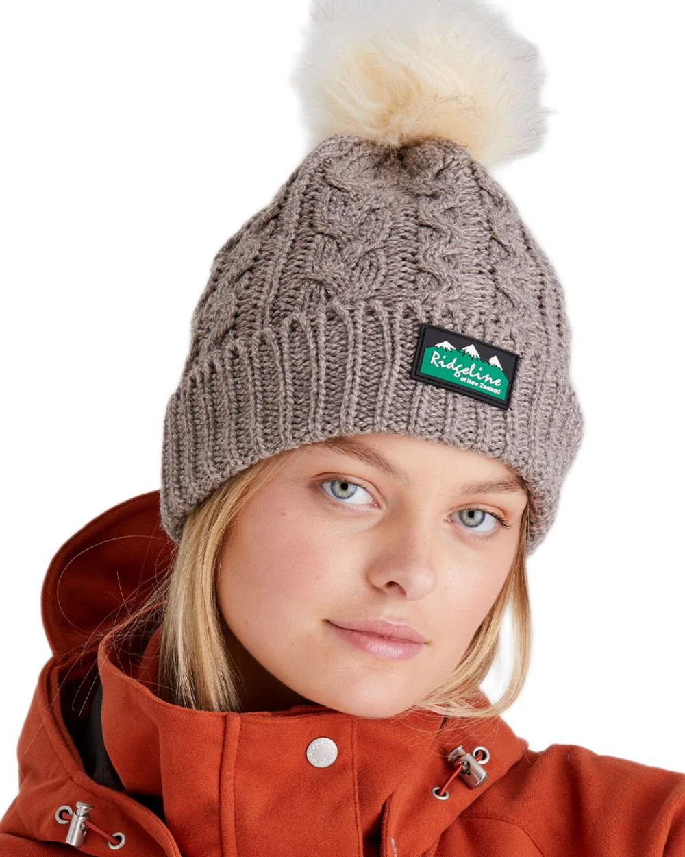 Ridgeline Nordic Fleck Bobble Hat - Image 6