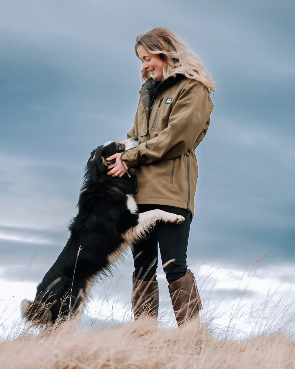 Ridgeline Ladies Monsoon Nordic Smock - Image 2