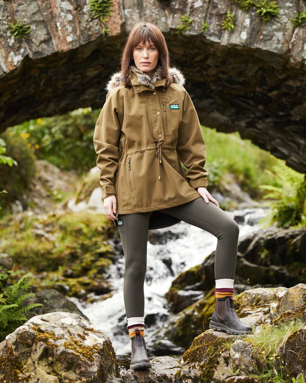 Ridgeline Ladies Monsoon Nordic Smock - Image 3