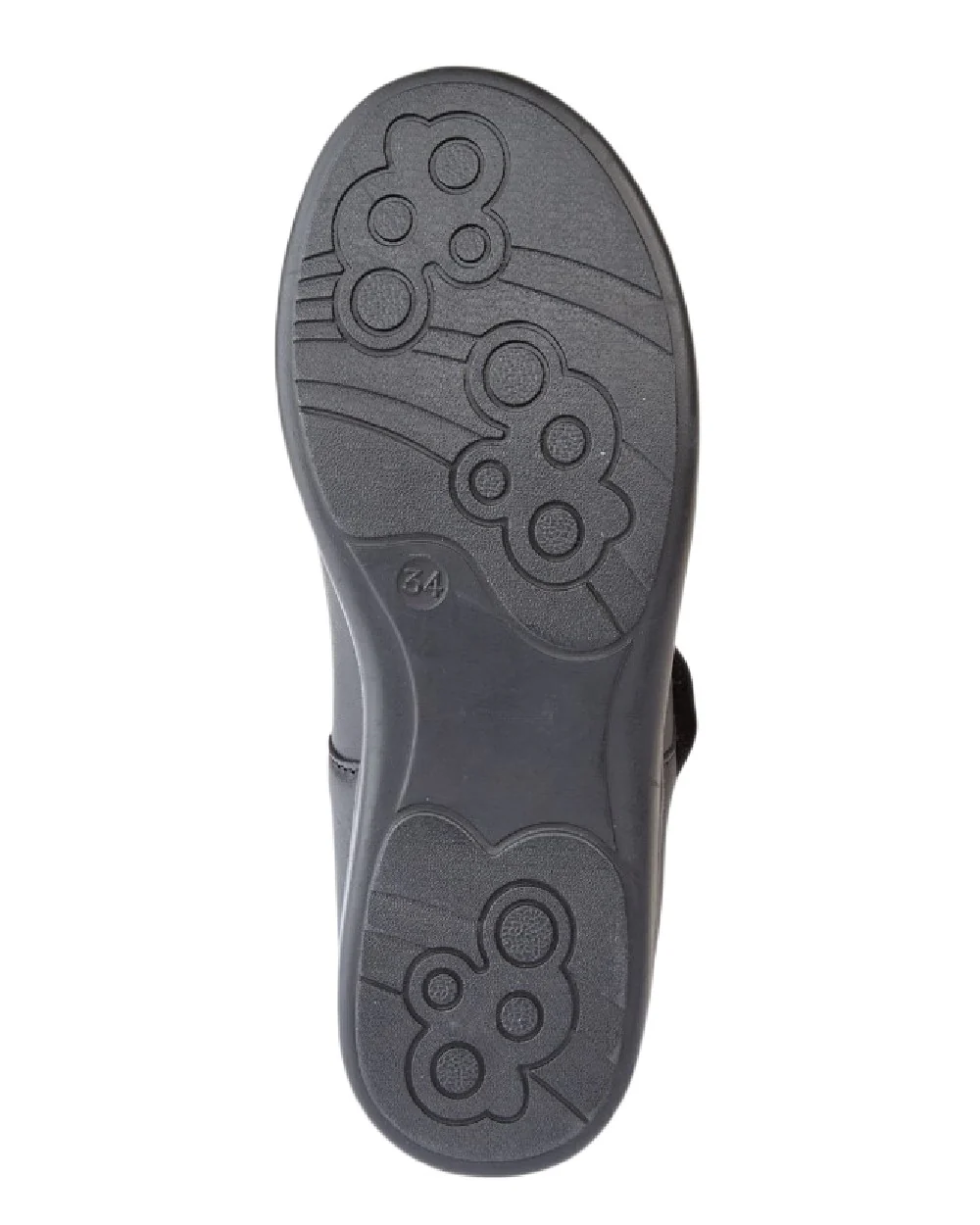 Roamers Childrens Softie Leather Touch Fastening Shoes - Image 2