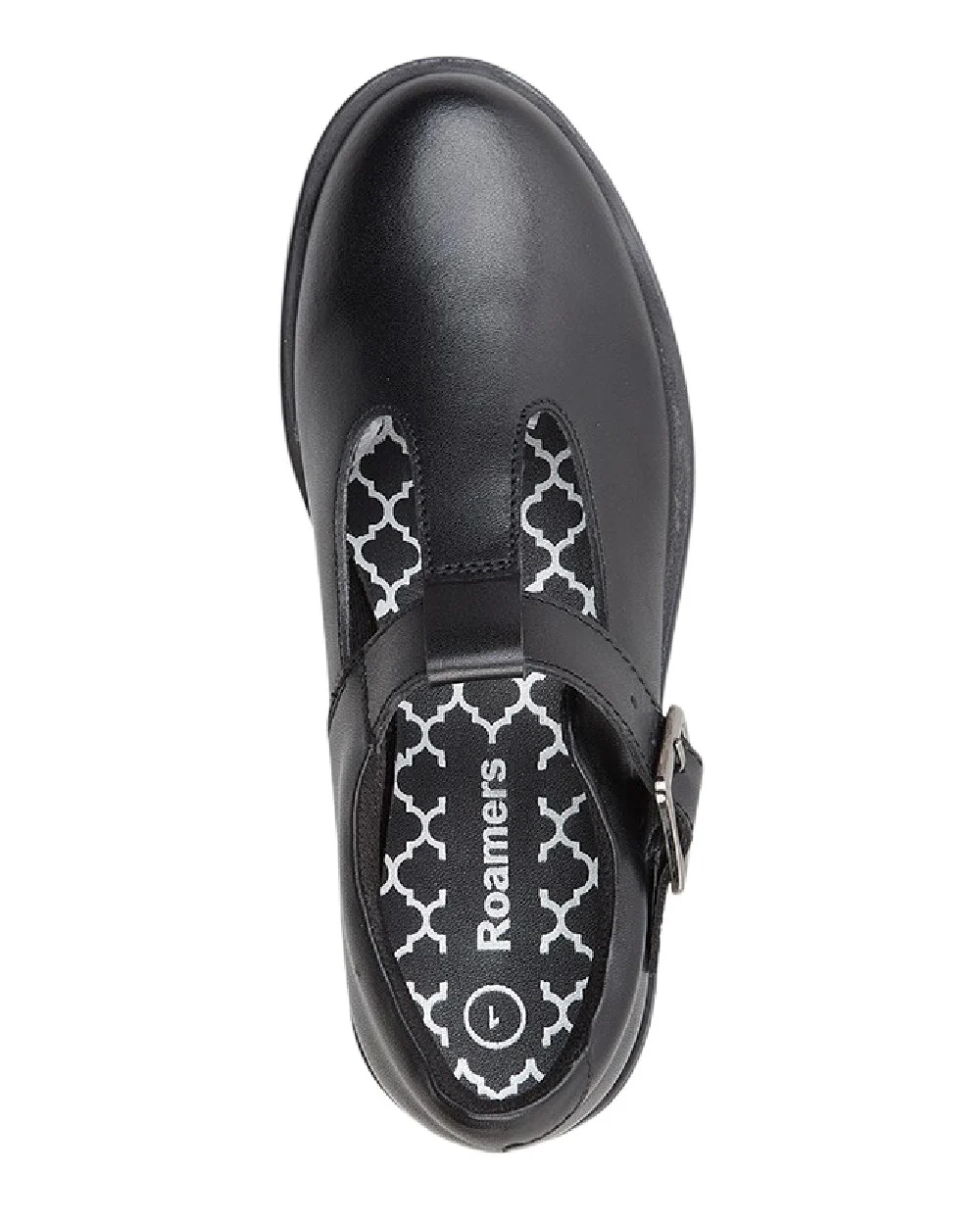 Roamers Childrens T Bar Adjustable Buckle Shoes - Image 2