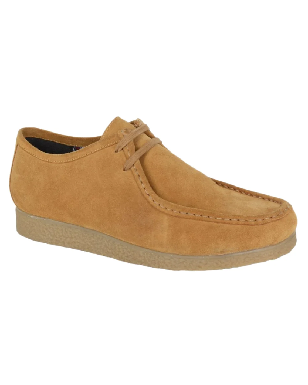 Roamers Mens 2 Eyelet Apron Trapper Shoes - Image 3