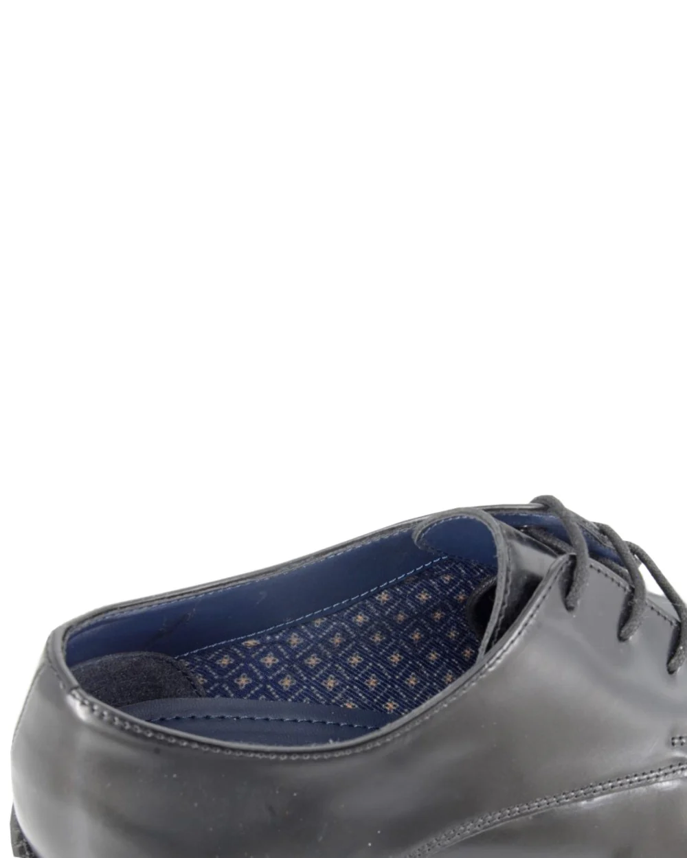 Roamers Mens 3 Eyelet Gibson Shoes - Image 3