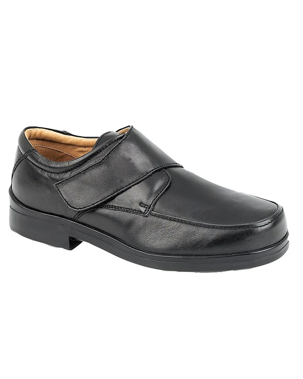 Roamers Mens Extra Wide Touch Fastening Casual Shoes - Image 3