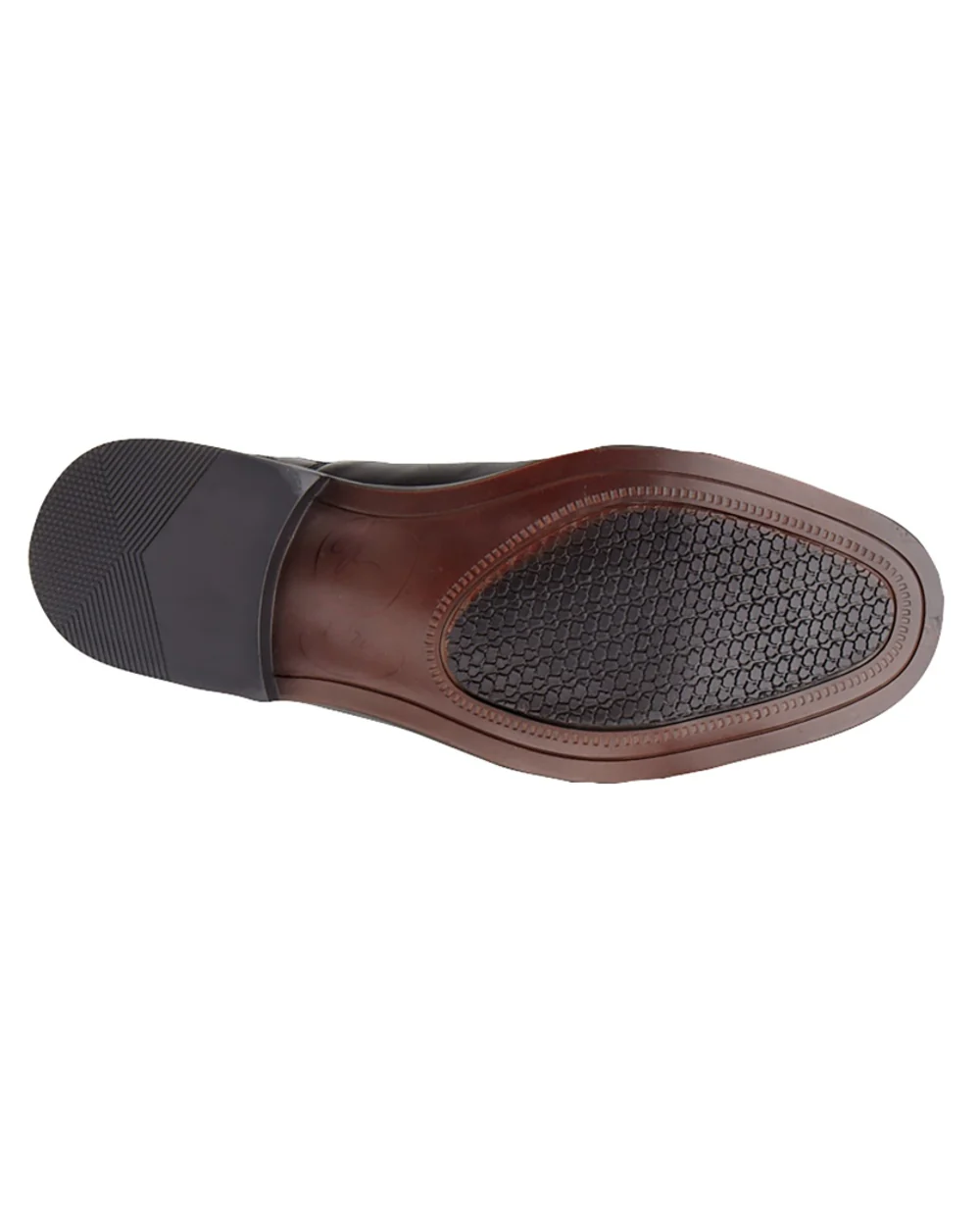 Roamers Mens Fuller Fitting Capped Oxford Shoes - Image 2