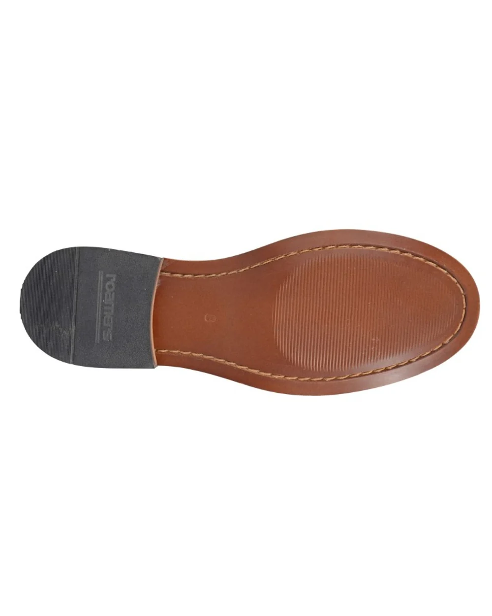 Roamers Mens Hi-Shine Saddle Loafers - Image 2