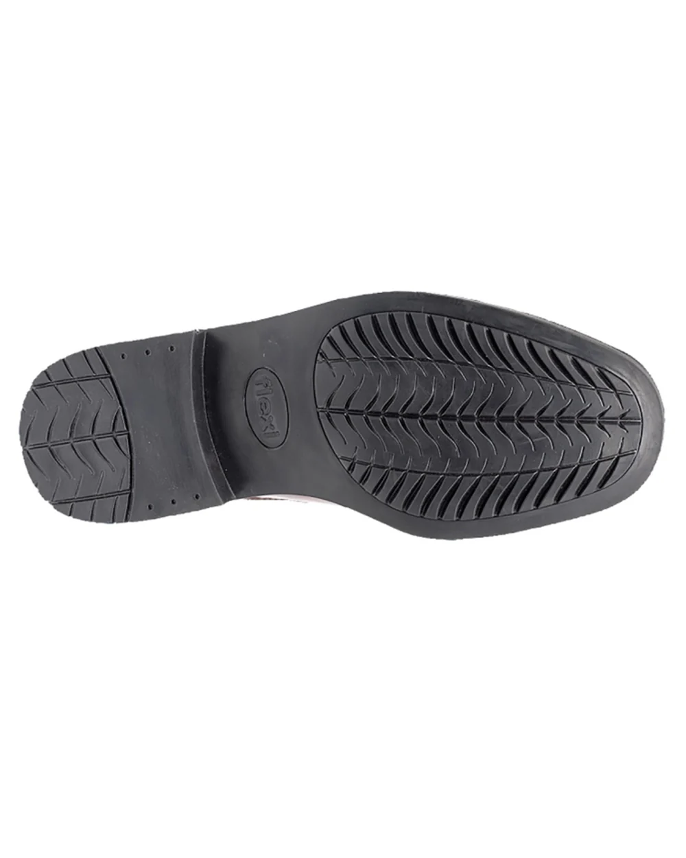 Roamers Mens Lace Up Plain Gibson Shoes - Image 2