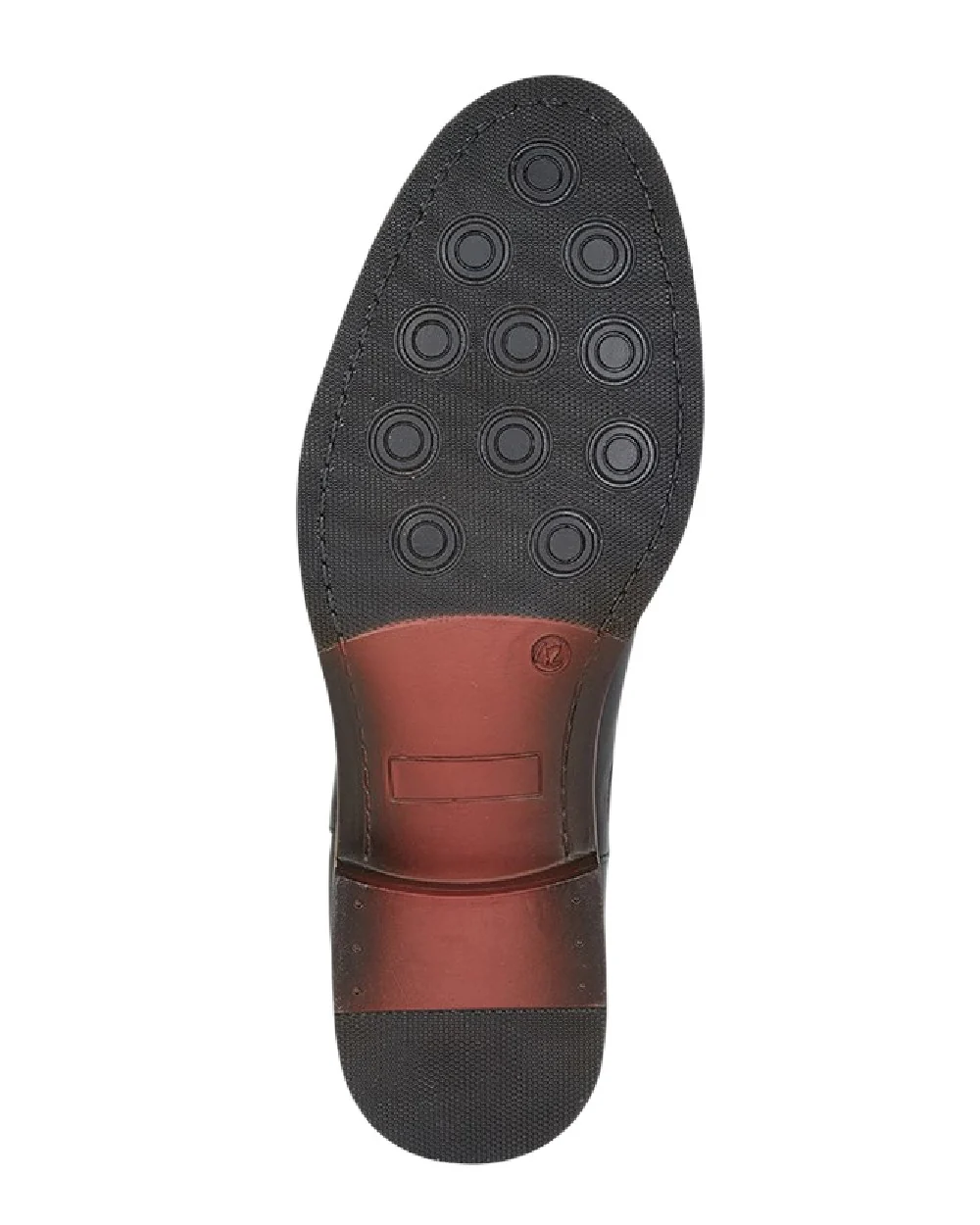Roamers Mens Leather Twin Gusset Ankle Boots - Image 4