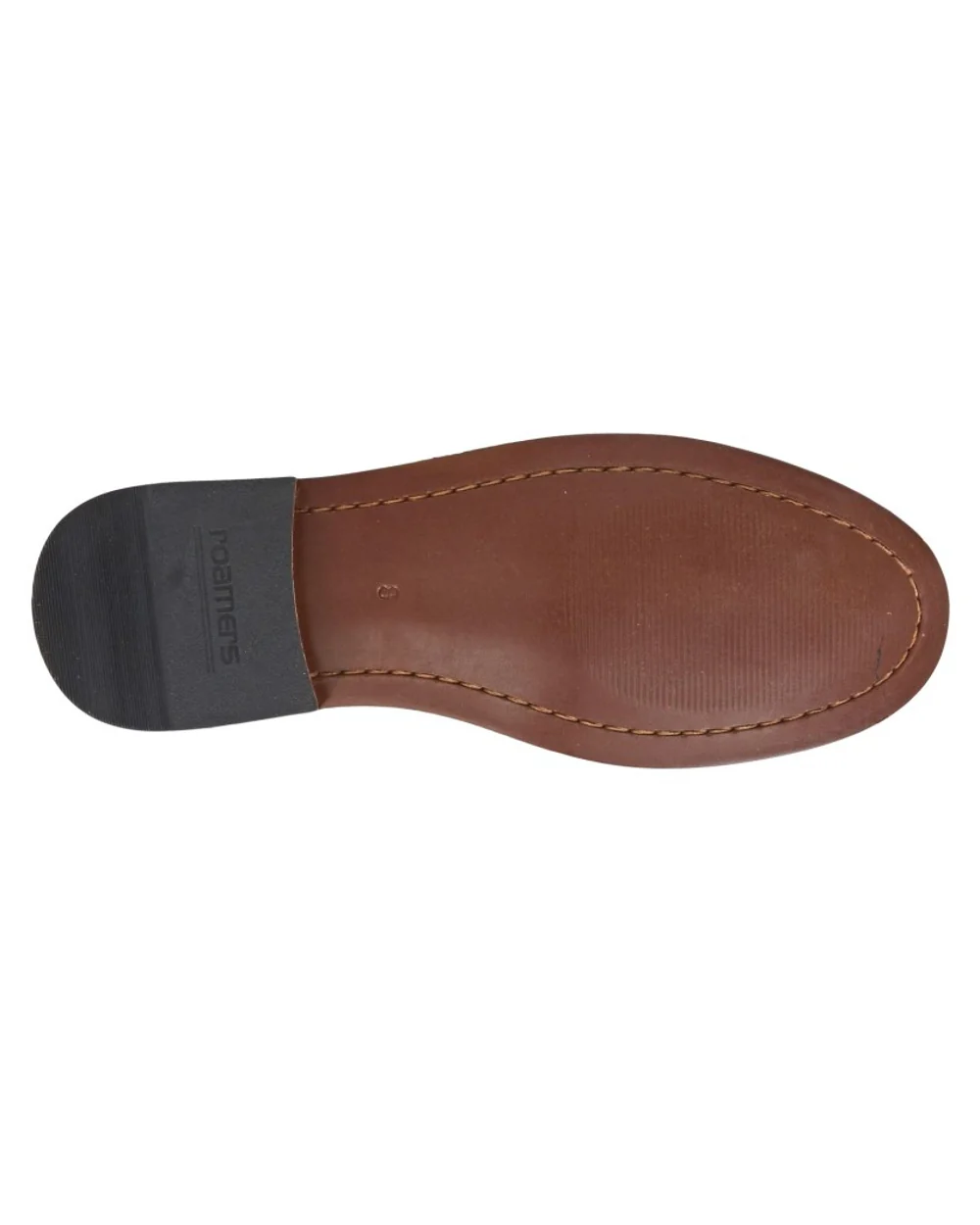 Roamers Mens Slip On Casual Suede Loafer - Image 2