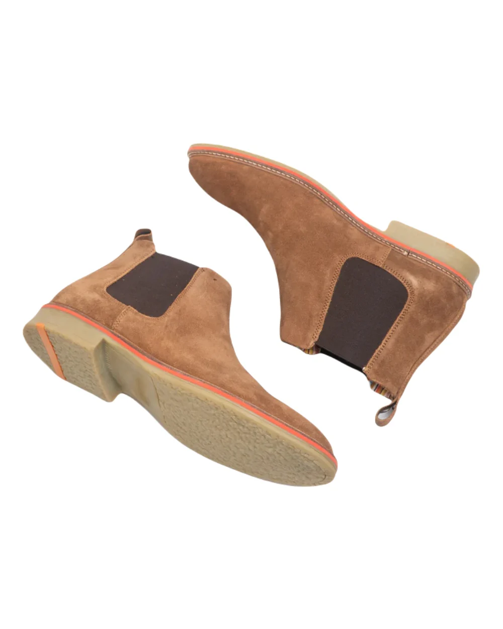 Roamers Mens Suede Gusset Boots - Image 2