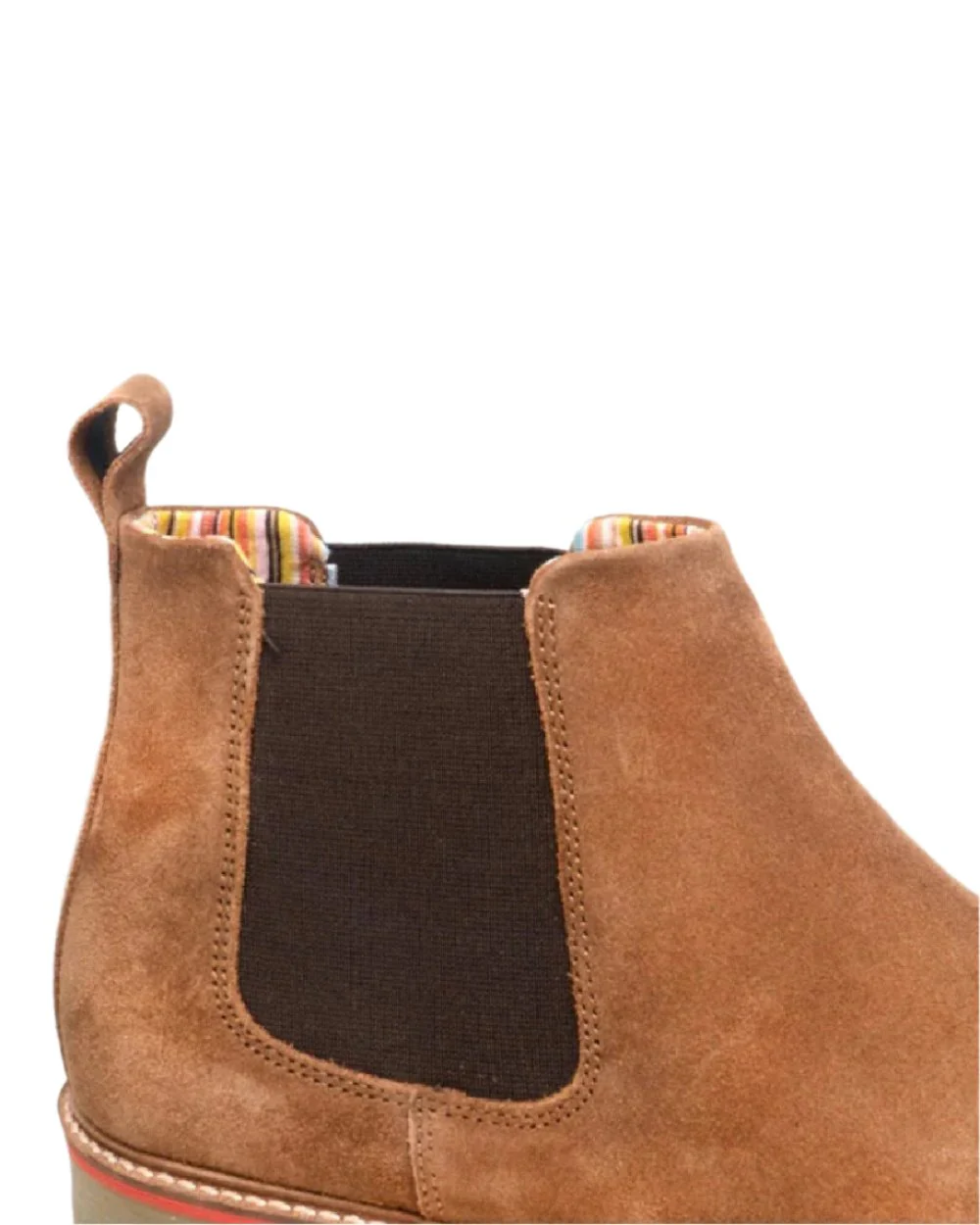 Roamers Mens Suede Gusset Boots - Image 3