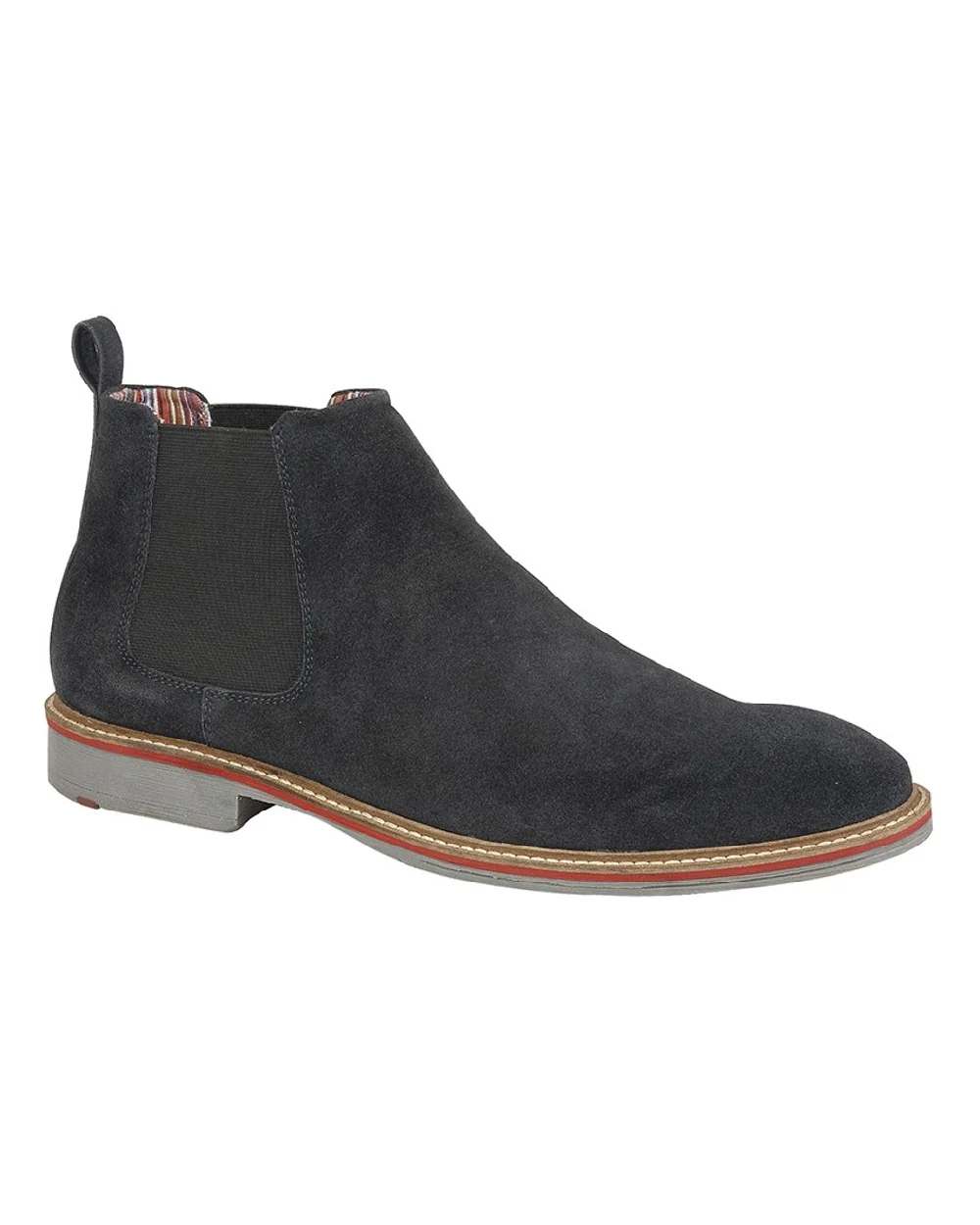 Roamers Mens Suede Gusset Boots - Image 5
