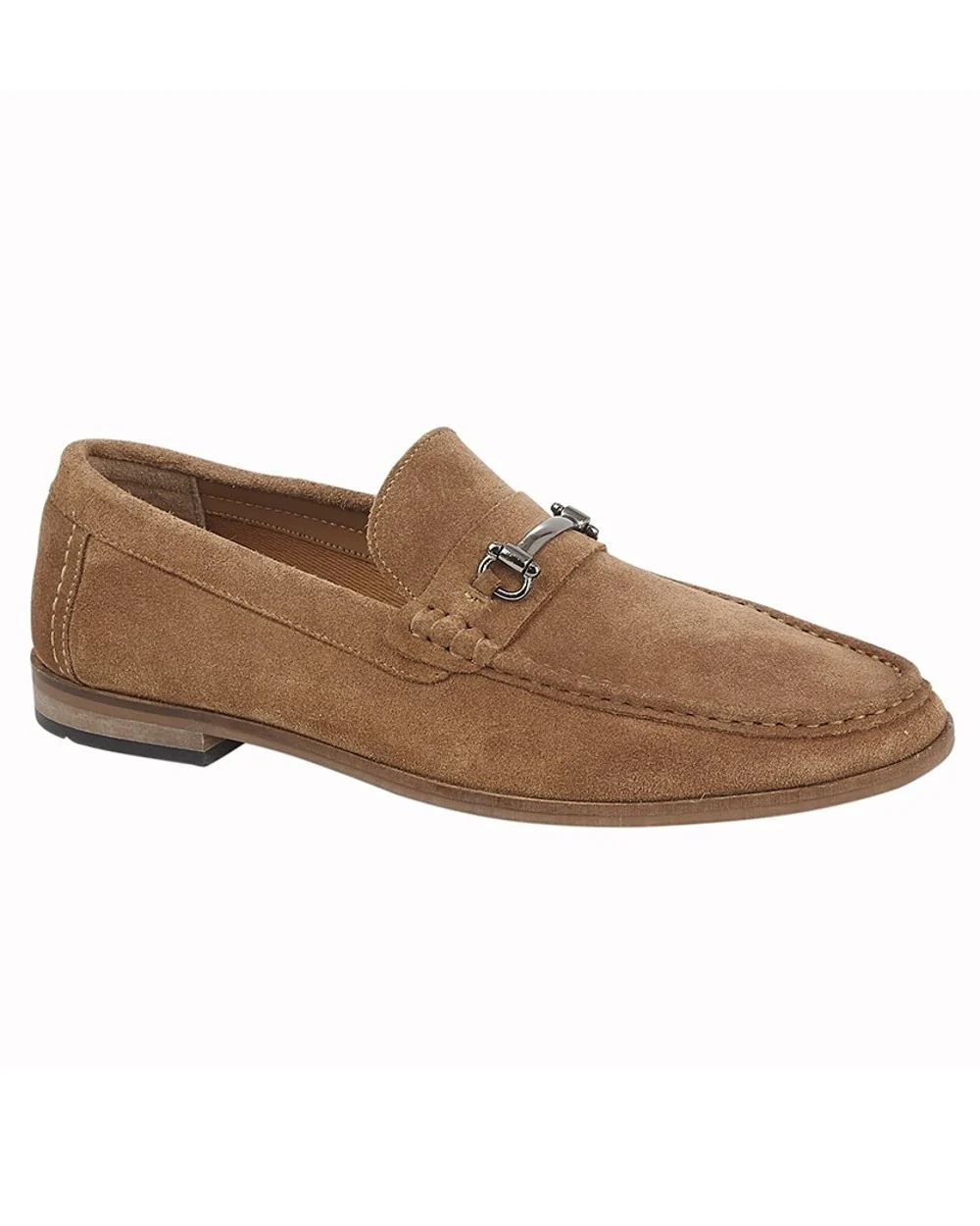 Roamers Mens Suede Slip On Casual Shoes - Image 3