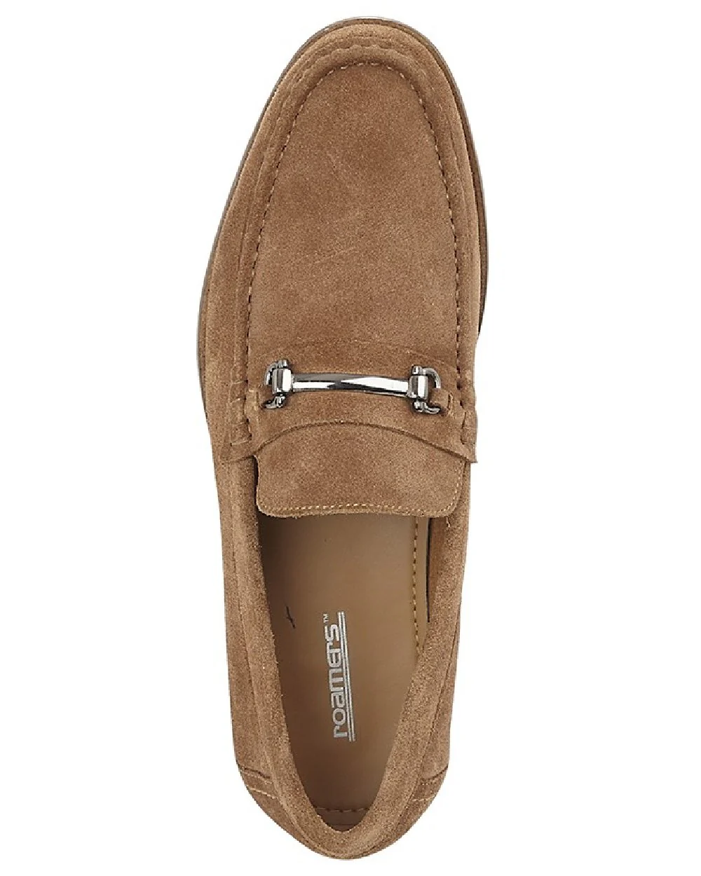 Roamers Mens Suede Slip On Casual Shoes - Image 4