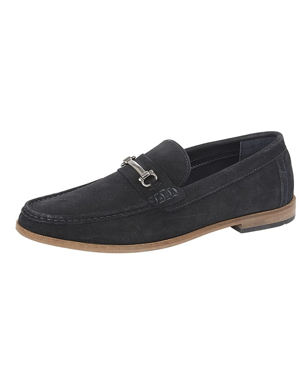 Roamers Mens Suede Slip On Casual Shoes - Image 5