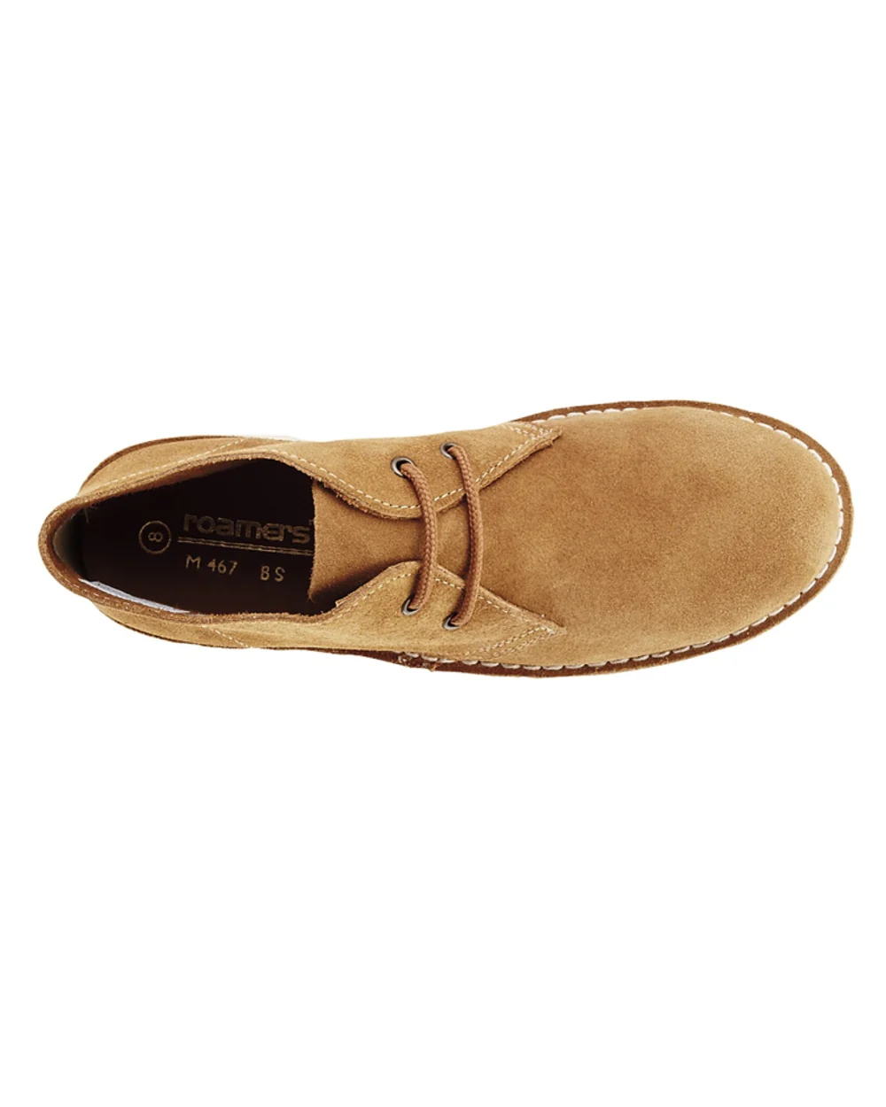 Roamers Suede Desert Boots - Image 2