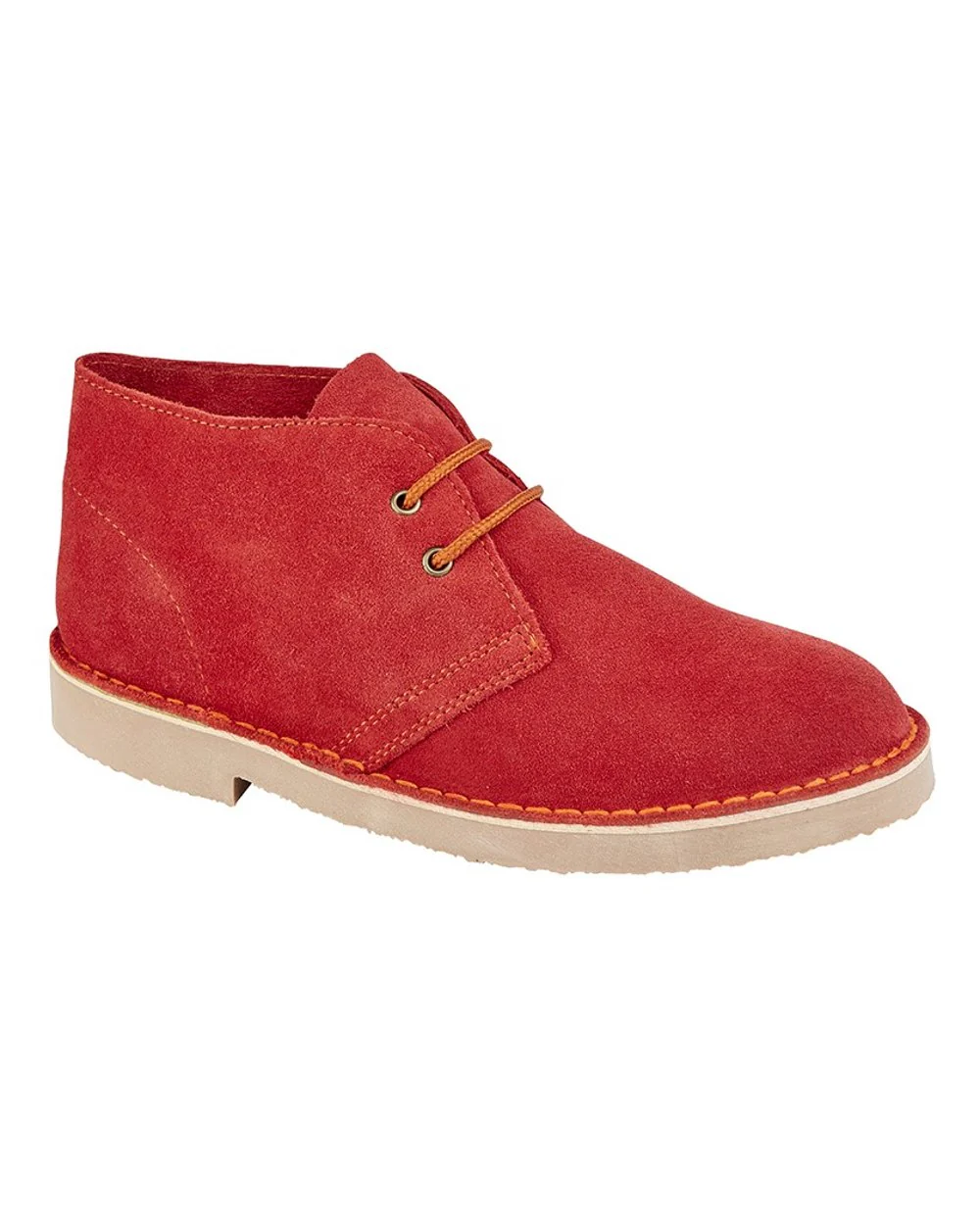 Roamers Suede Desert Boots - Image 4