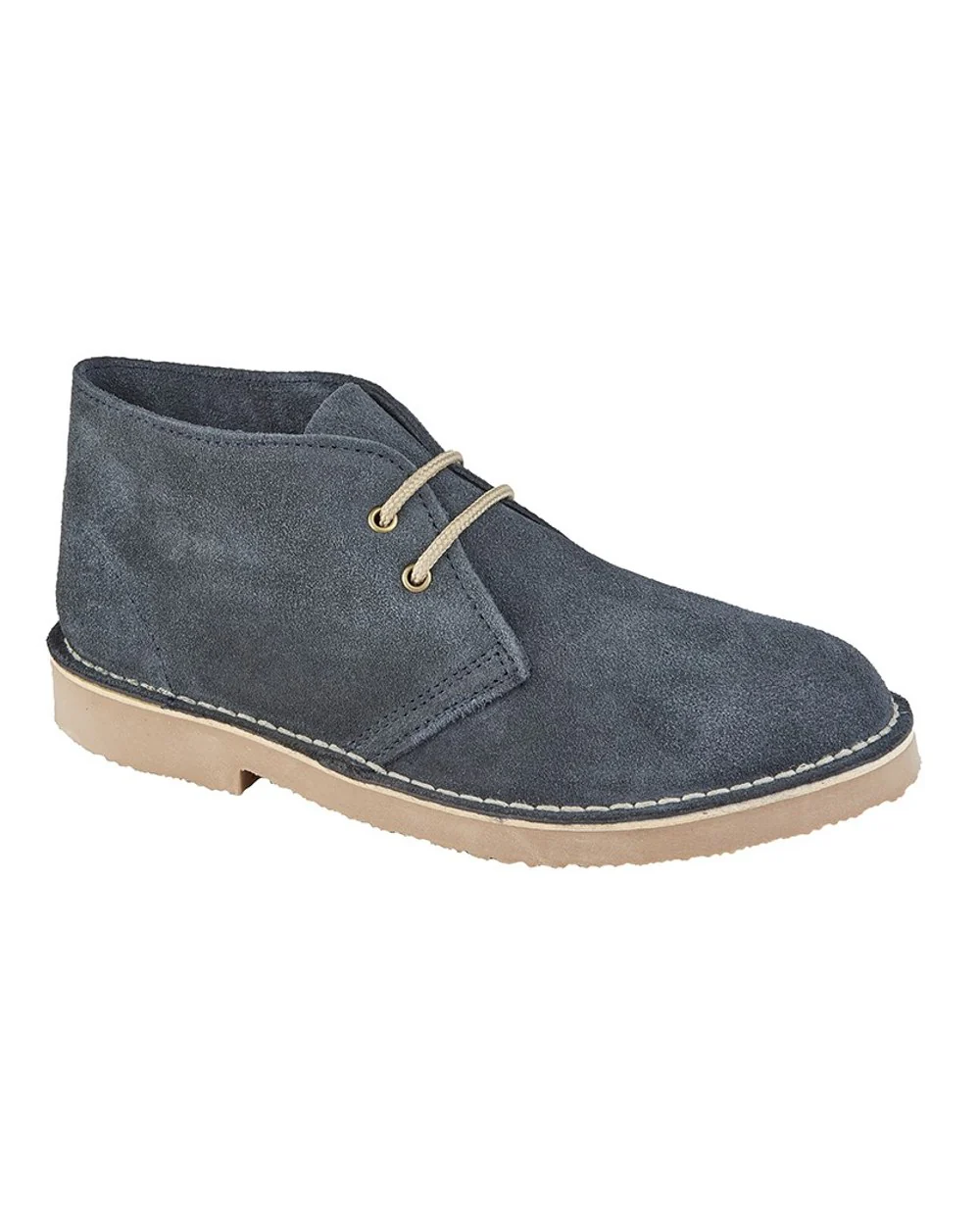 Roamers Suede Desert Boots - Image 7