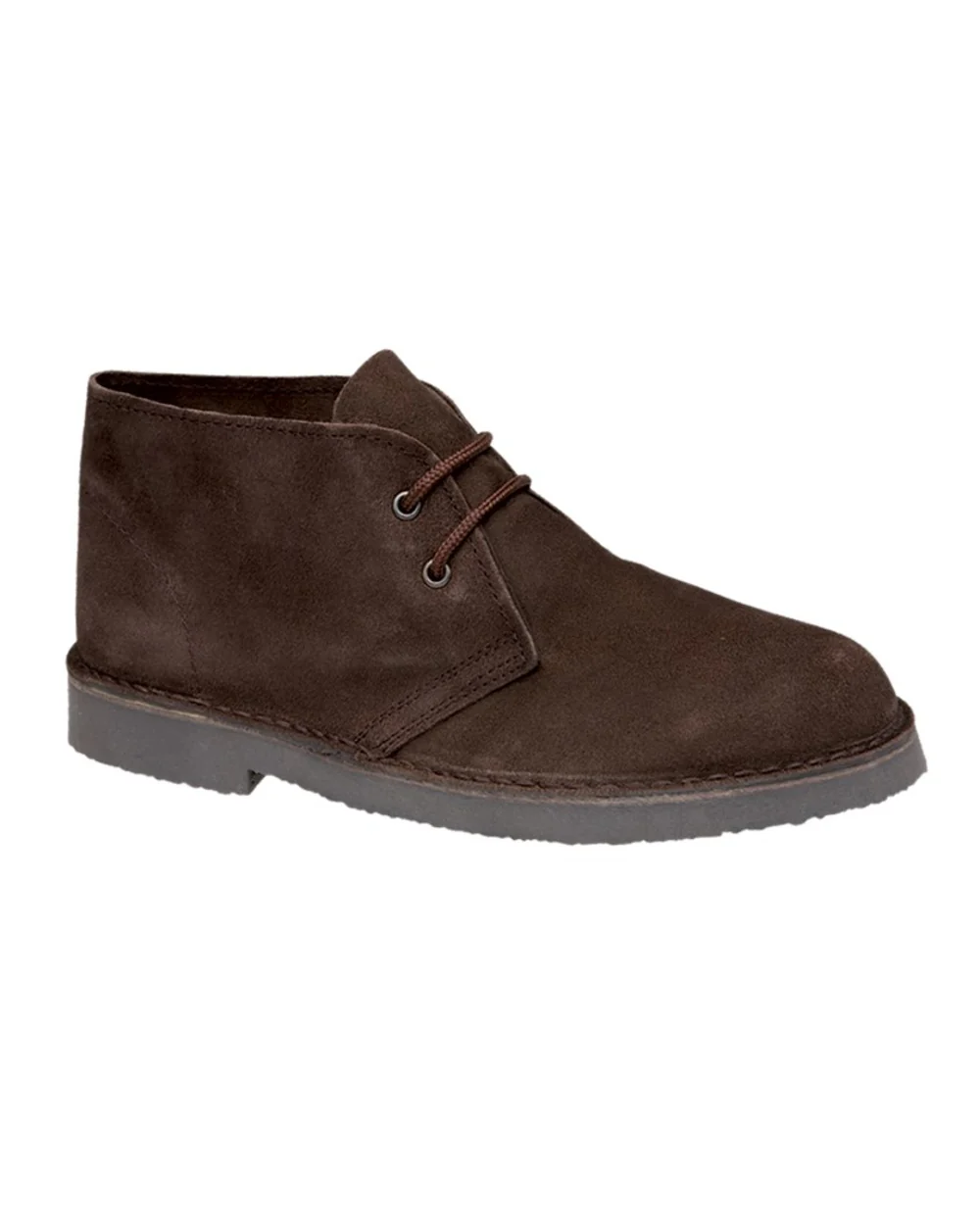 Roamers Suede Desert Boots - Image 8