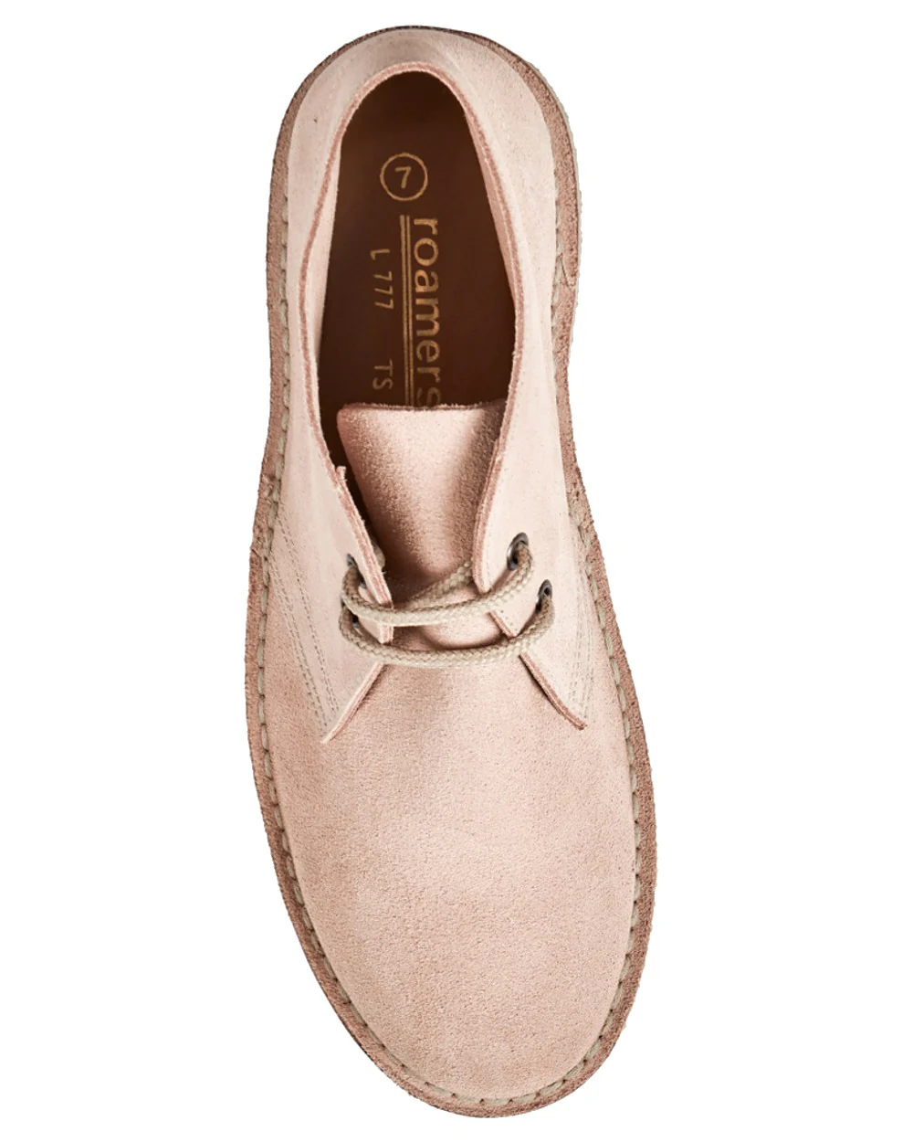 Roamers Womens 2 Eye Desert Real Suede Boots - Image 3