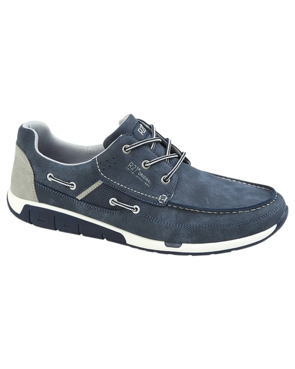 Route 21 Mens 3 Eye Apron Leisure Shoes