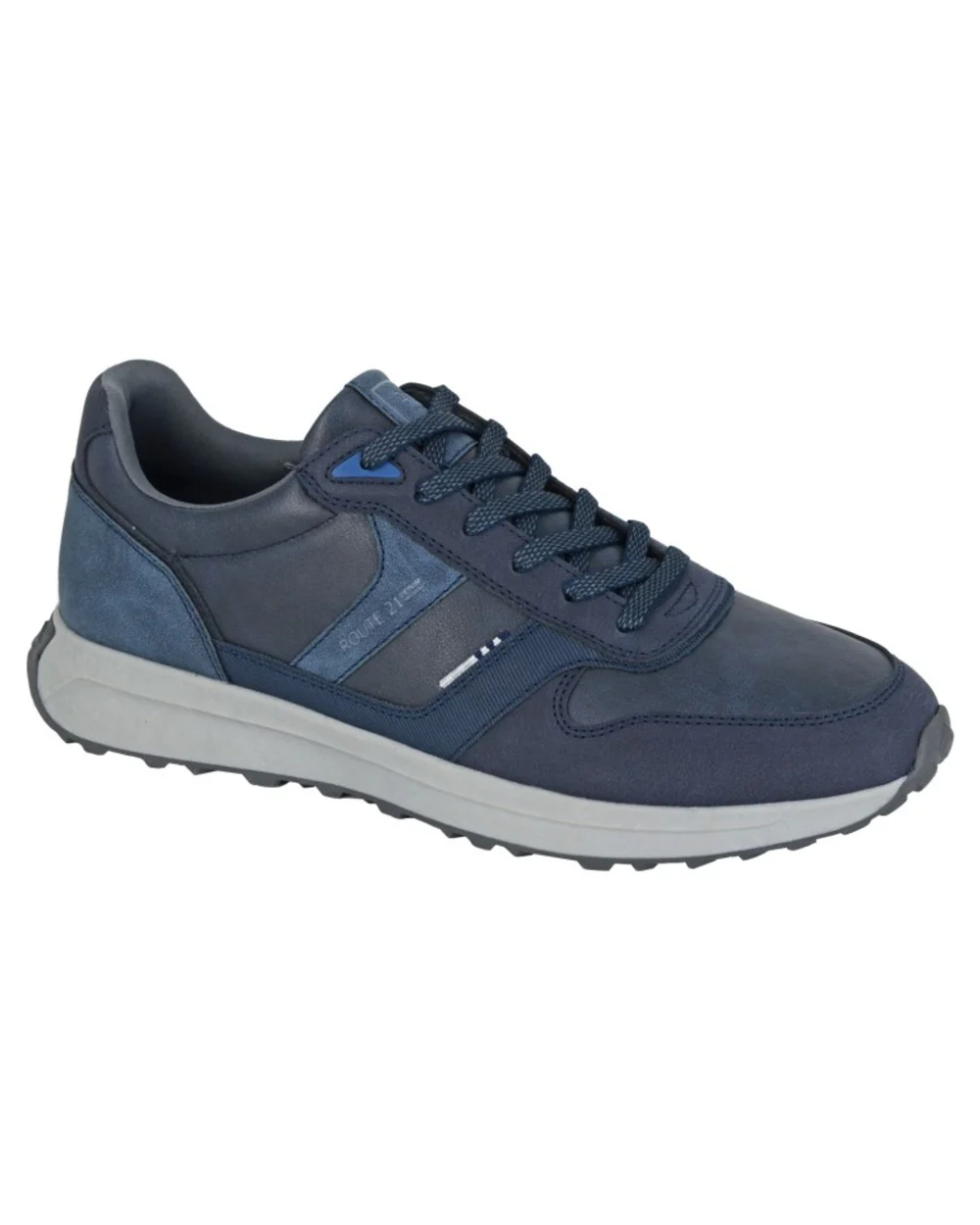 Route 21 Mens 6 Eye 2 Tone Leisure Trainers - Image 5
