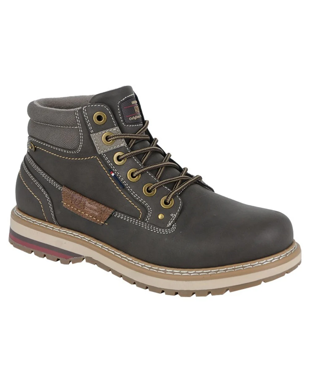 Route 21 Mens 6 Eye Ankle Boots - Image 3