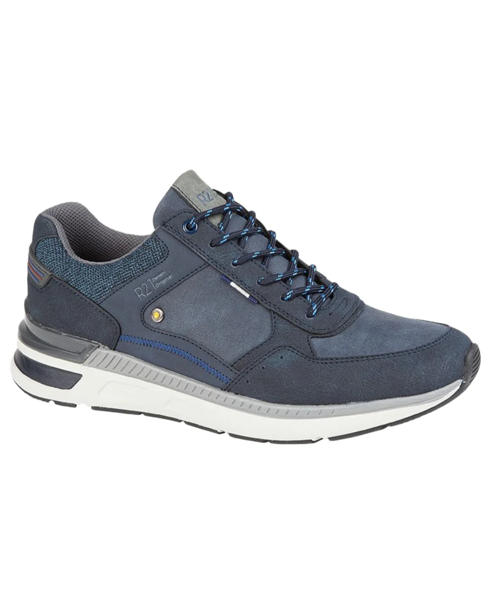 Route 21 Mens 6 Eye Leisure Trainers - Image 3