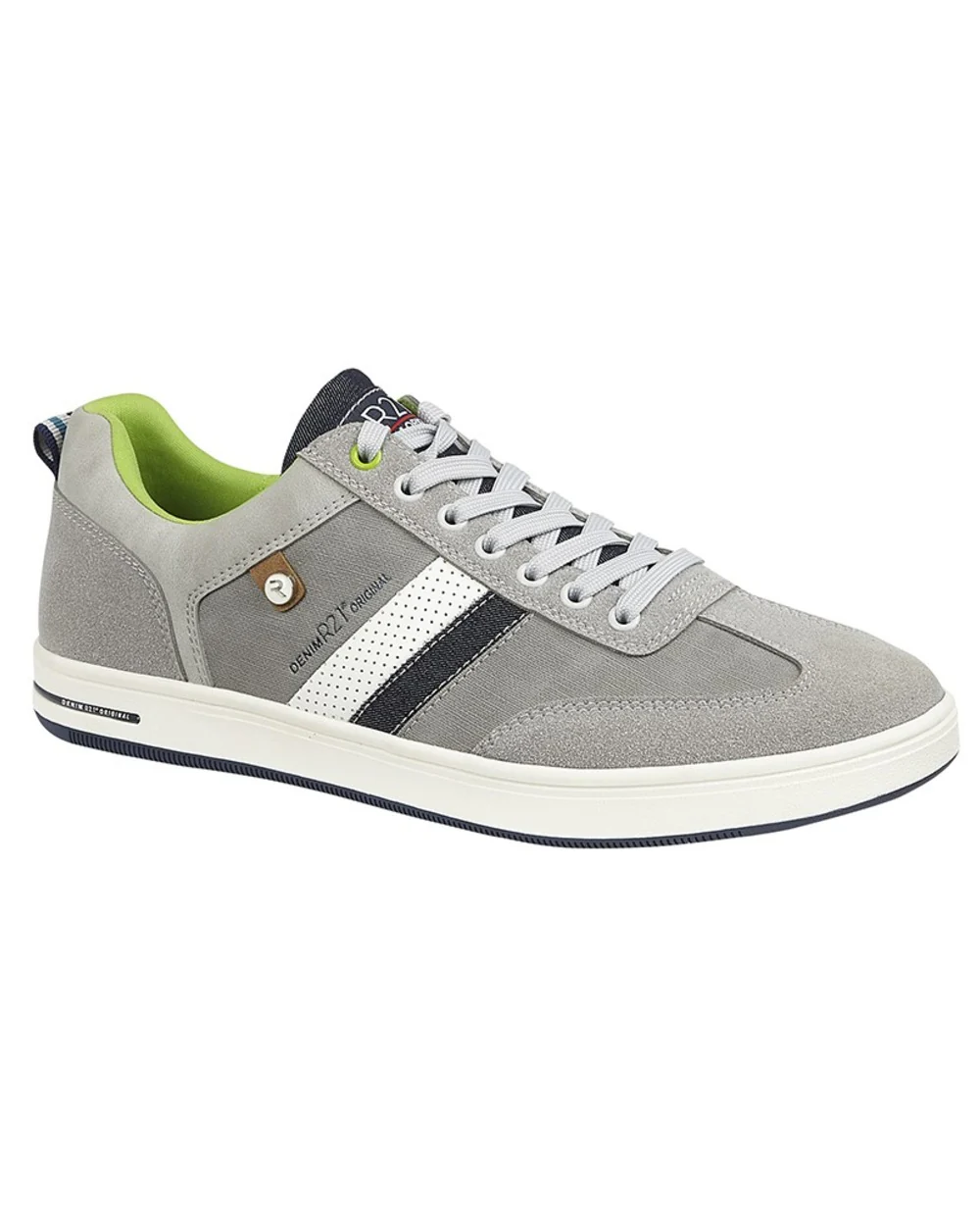 Route 21 Mens 7 Eye Casual Trainers - Image 4