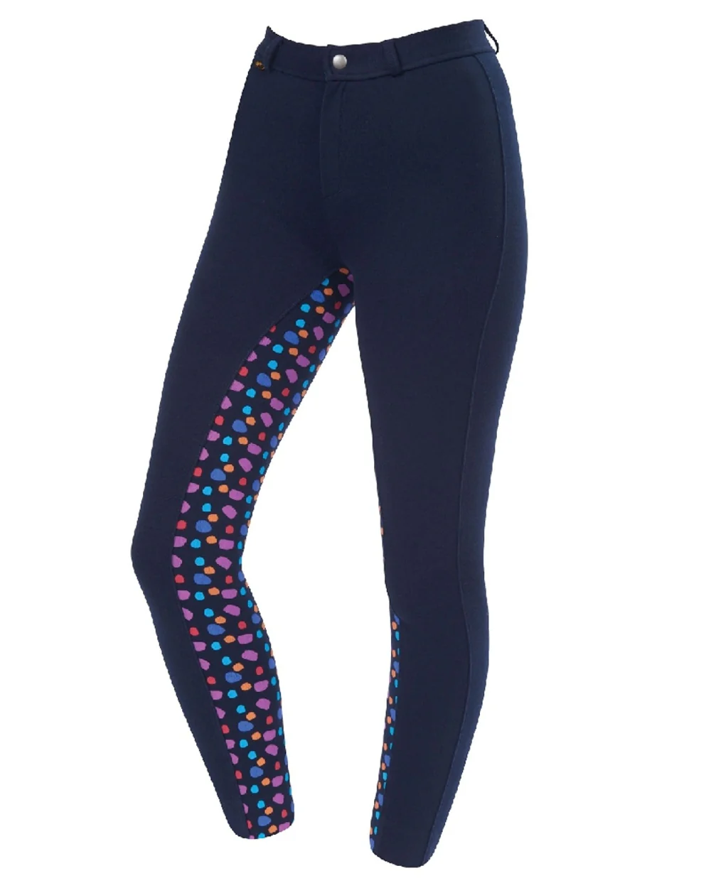 Saxon Childrens Warm Up Cotton Euro Seat Jodhpurs II - Image 2