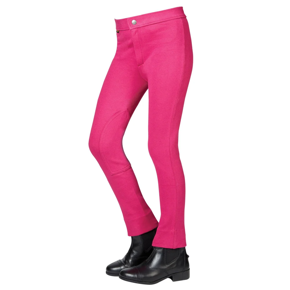 Saxon Childrens Warm Up Cotton Jodhpurs II - Image 3