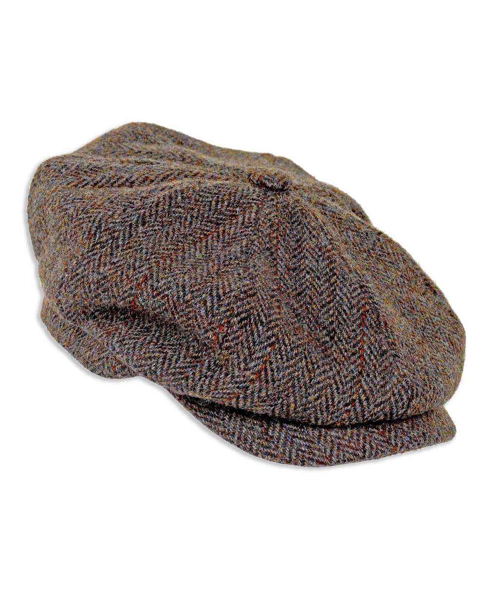 Heather Scott Newsboy Harris Tweed 8-Piece Cap - Image 3