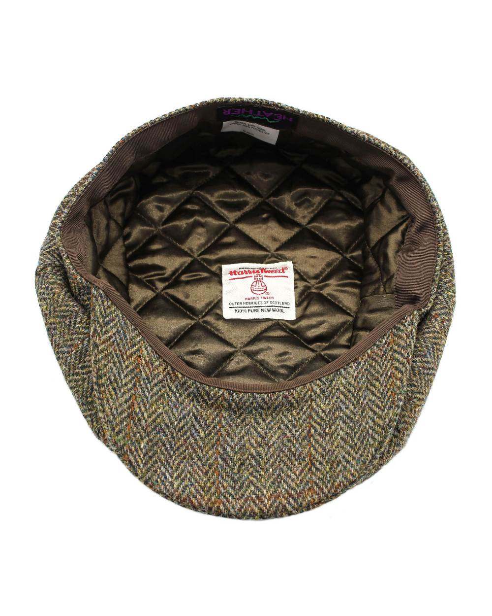 Heather Scott Newsboy Harris Tweed 8-Piece Cap - Image 4