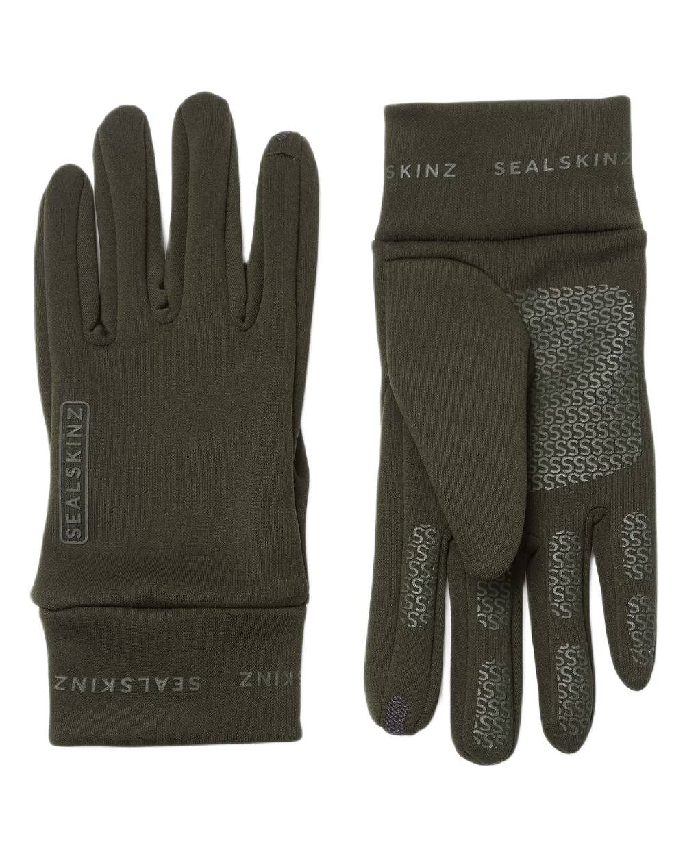 Sealskinz Acle Water Repellent Nanosealz Fleece Gloves - Image 4
