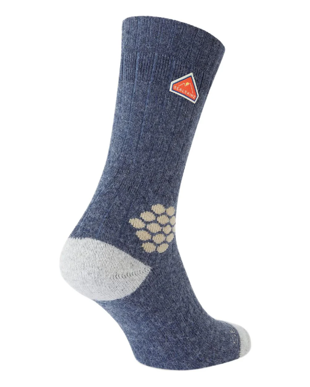 Sealskinz Scarning Recycled Wool Mid Length Twisted Hiking Socks - Image 3