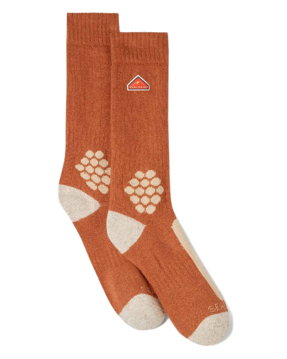 Sealskinz Scarning Recycled Wool Mid Length Twisted Hiking Socks - Image 5