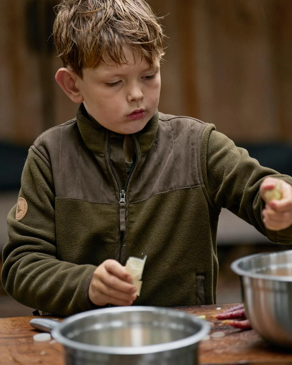 Seeland Childrens Bolt Fleece Jacket - Image 2