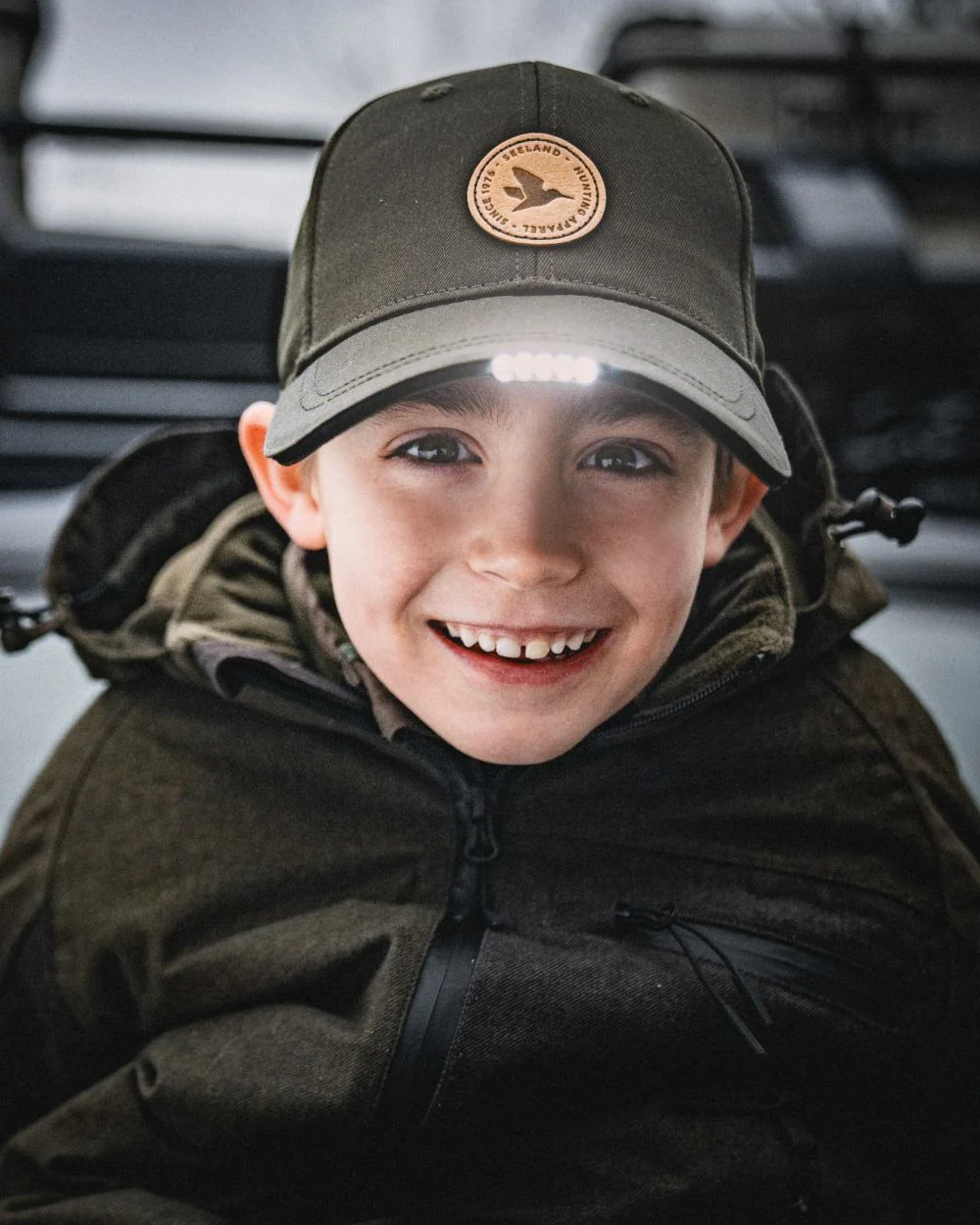 Seeland Childrens Skarn Led Junior Cap - Image 3