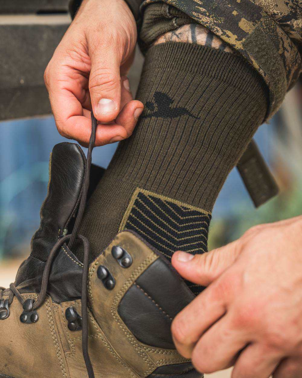 Seeland Field Merino Socks Twin Pack - Image 4