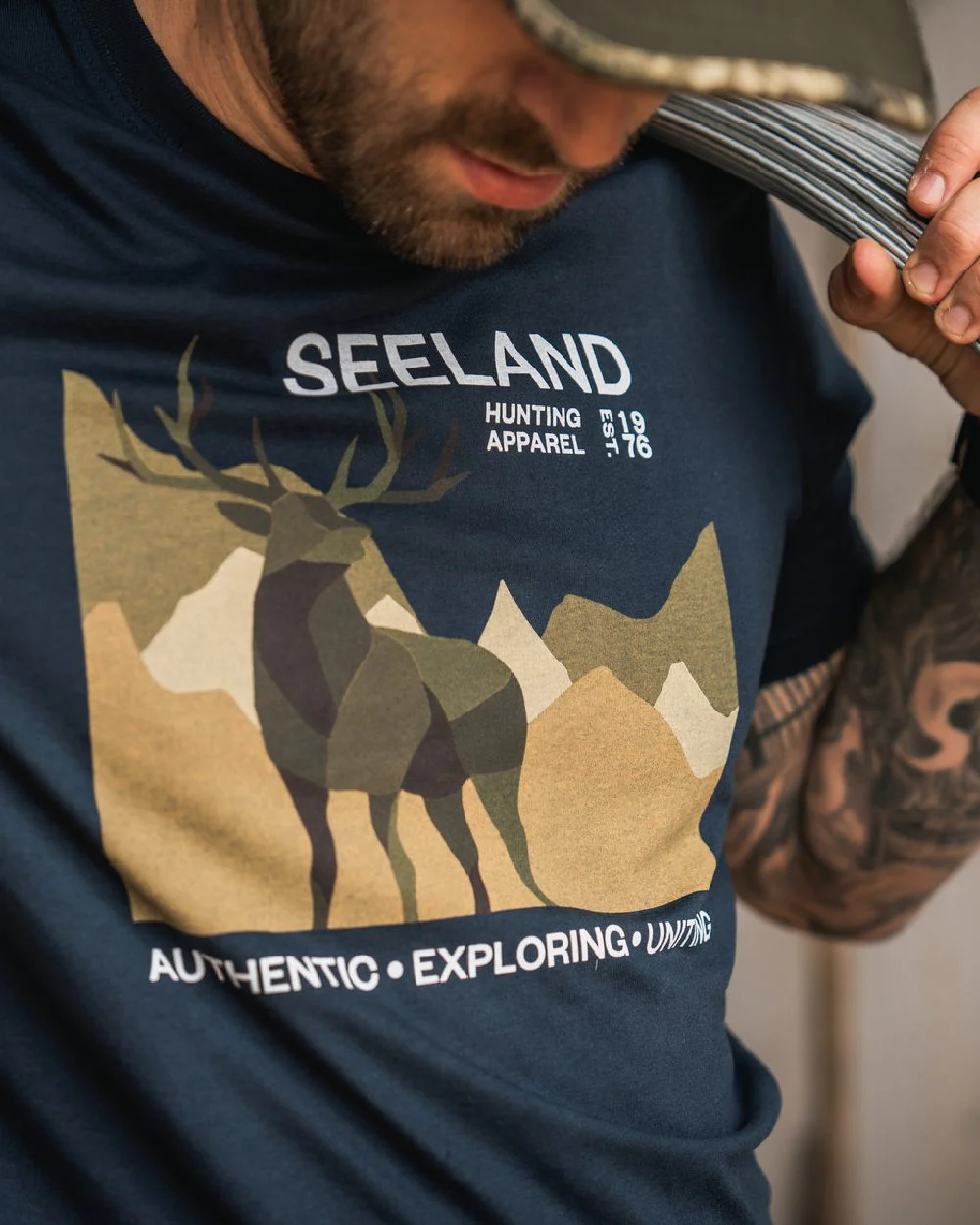 Seeland Mens Fragment T-Shirt - Image 5