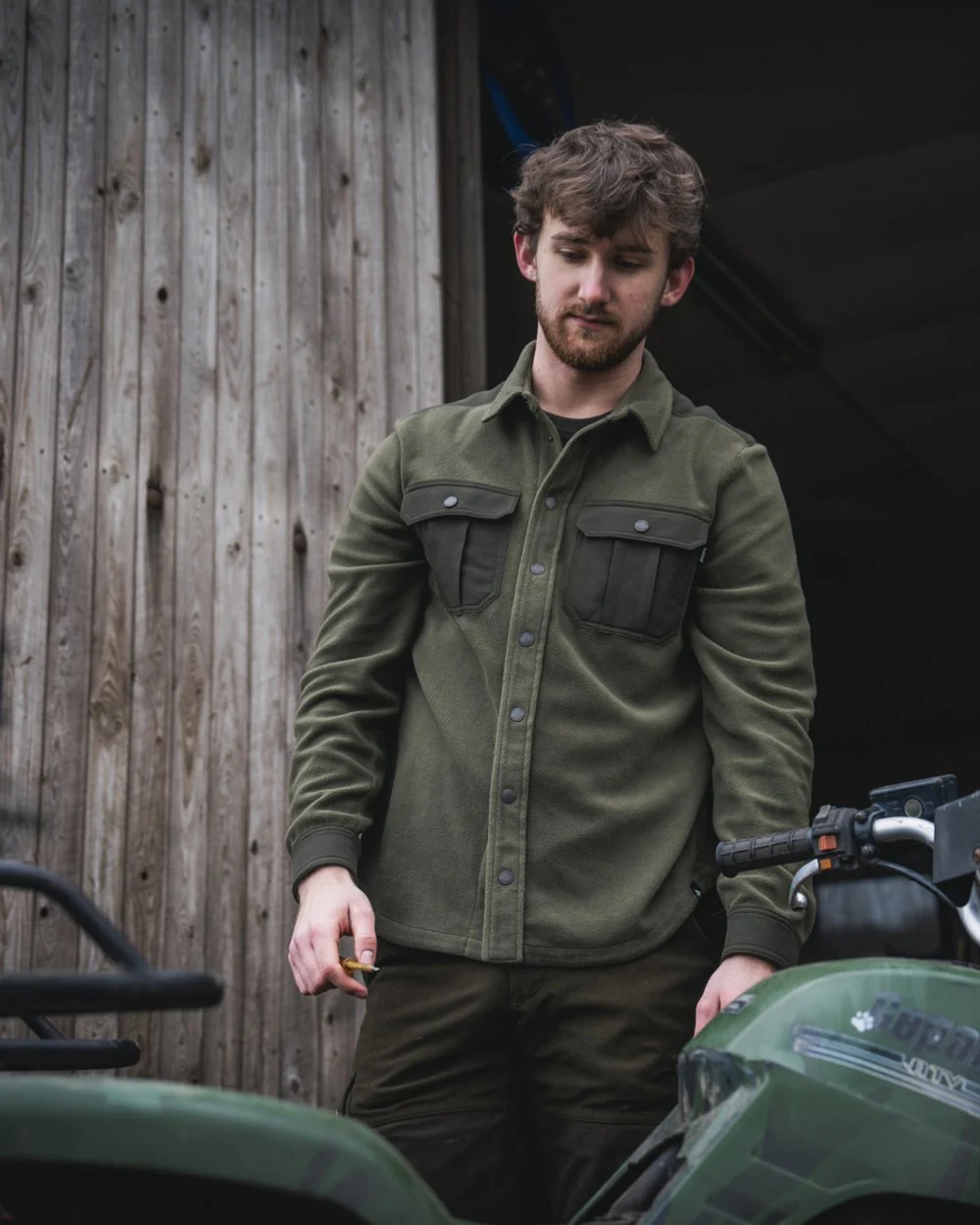 Seeland Mens Gust Fleece Shirt - Image 3
