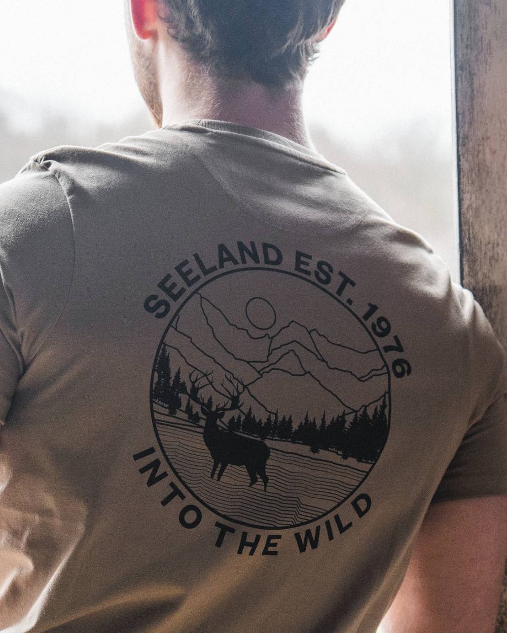 Seeland Mens Hunting Landscape T-Shirt - Image 5