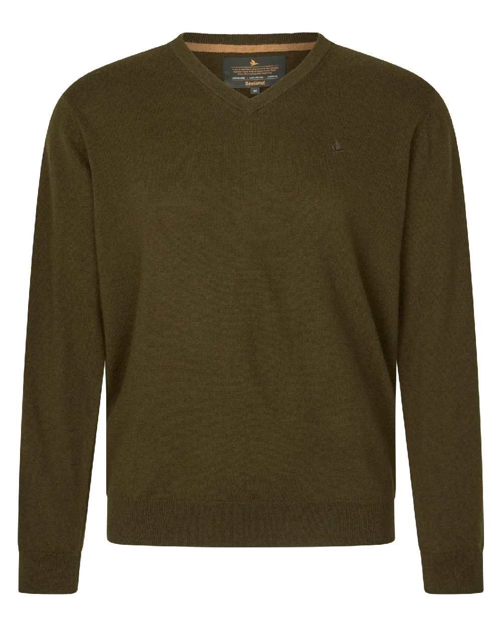 Seeland Mens Pine V-Neck Pullover - Image 11
