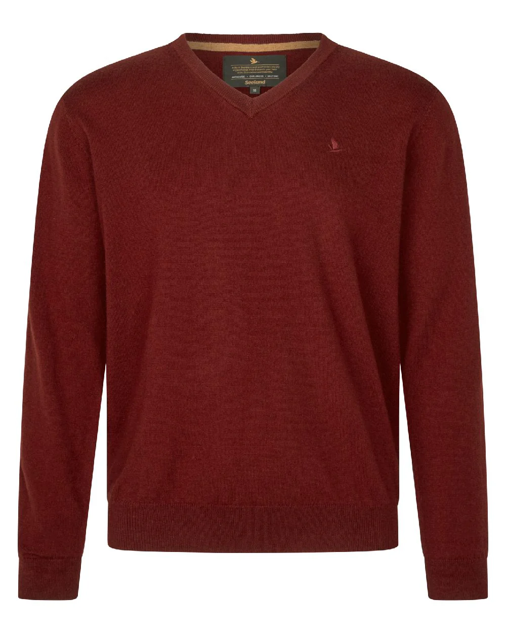 Seeland Mens Pine V-Neck Pullover - Image 9