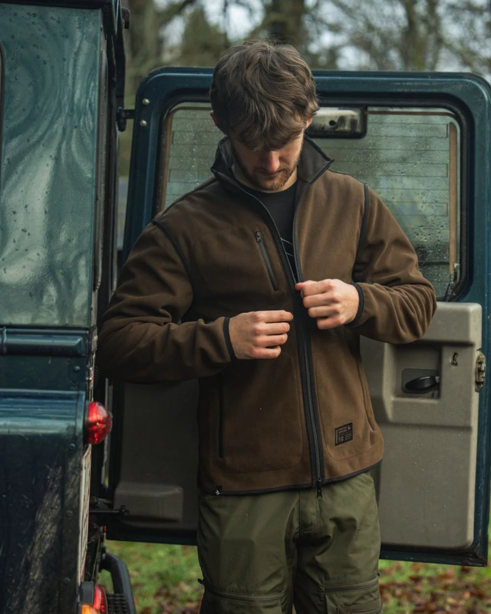 Seeland Mens Rogue Solid Reversible Fleece Jacket - Image 5
