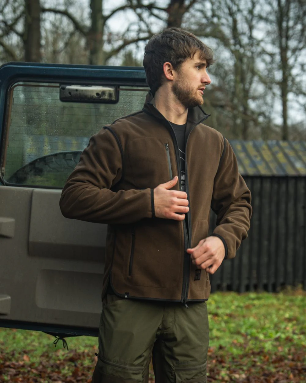 Seeland Mens Rogue Solid Reversible Fleece Jacket - Image 6