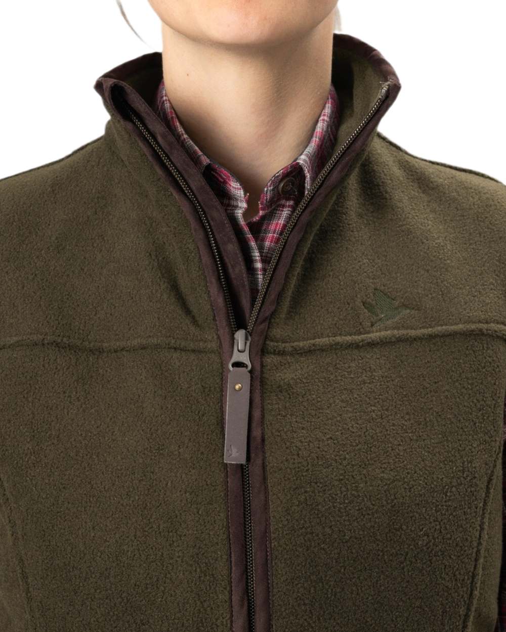 Seeland Womens Woodcock Ivy Fleece Waistcoat - Image 2