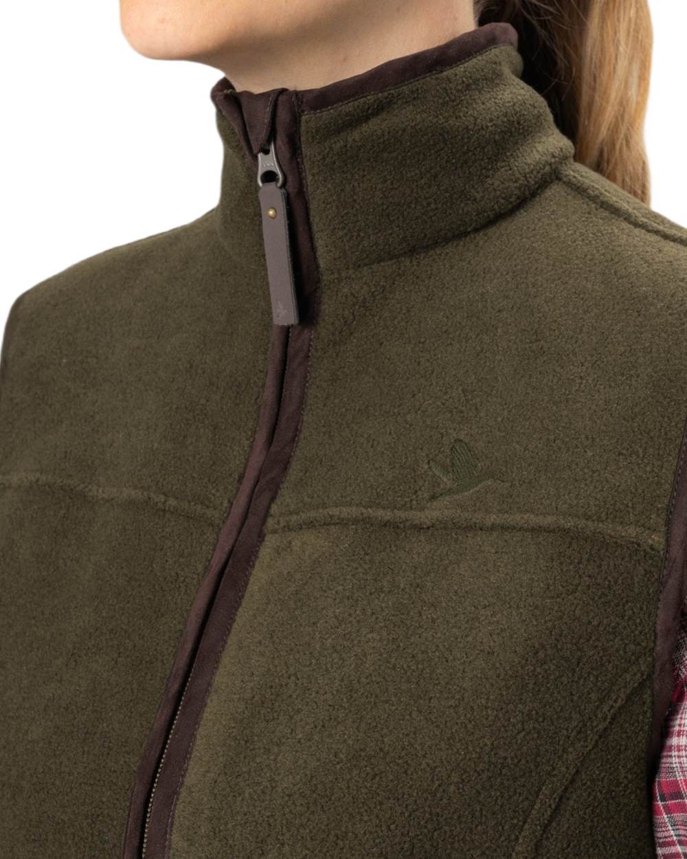 Seeland Womens Woodcock Ivy Fleece Waistcoat - Image 3