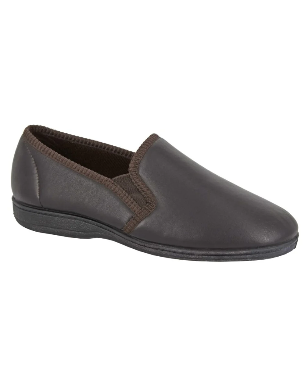 Sleepers Mens Hadley Twin Gusset Slippers - Image 2
